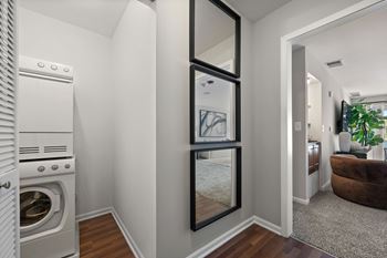 In-unit washers and dryers in all 1, 2, and 3 bedroom homes